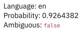 Example of detect-info function
