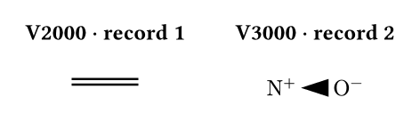 V2000 and V3000 record selection